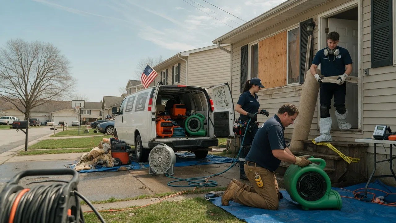 Water Damage Restoration in Darrow, LA near me